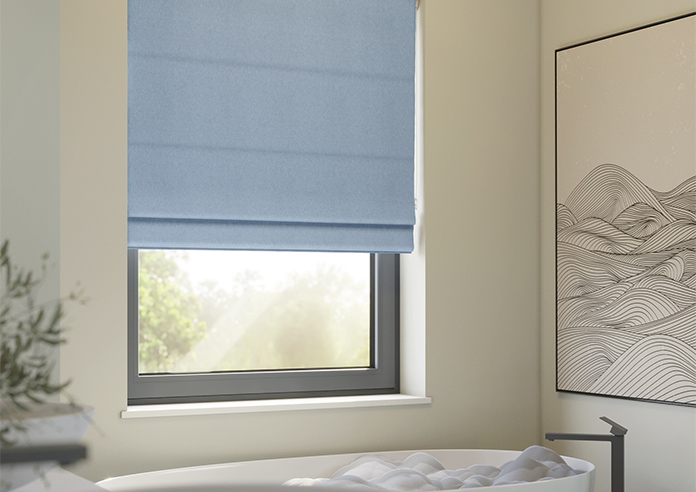 Harris, Denim - Roman Blind - Image 5